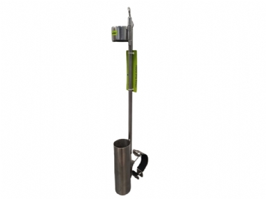 NOVATEUR S/S ROD HOLDER -CLAMP 
