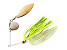CHARTREUSE PEARL WHITE/WHITE SHAD
