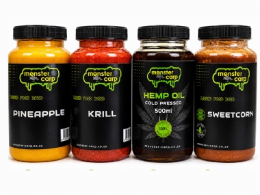 MONSTER CARP LIQUID FOODS & HEMPOIL 500ML