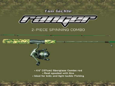 FUN TACKLE SPINNING COMBO 2PC