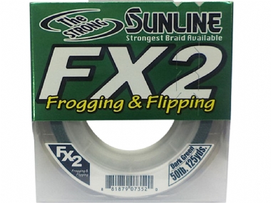 SUNLINE FX2 FOGGING & FLIPPING DARK GREEN 125YDS