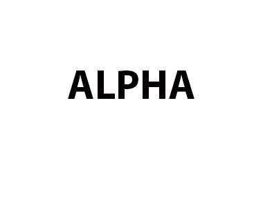 APLHA 