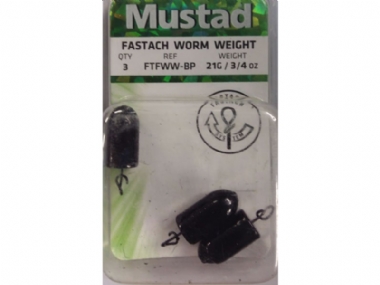 MUSTAD FASTACH WORM WEIGHT