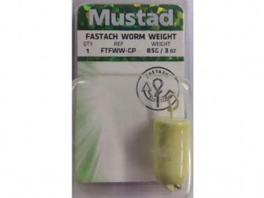 MUSTAD FASTACH WORM WEIGHT GP