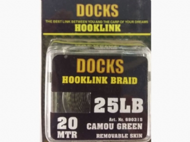 DOCKS HOOK LINK BRAID REMOVABLE SKIN 20M