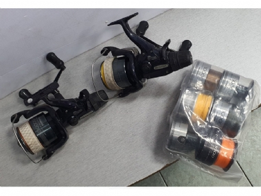 SHIMANO DL10000 RA SECONDHAND REELS WITH 6 SPARE SPOOLS
