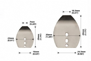 GANIS DURABLE STAINLESS STEEL VIBRATION JIG BLADES