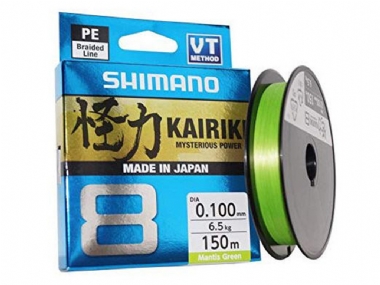 SHIMANO KAIRIKI 8 BRAID MANTIS GREEN 300M