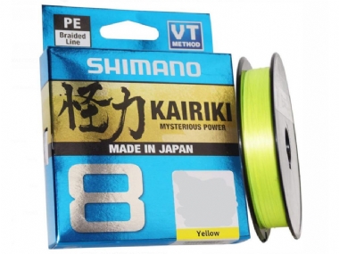 SHIMANO KAIRIKI 8 BRAID YELLOW 300M