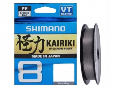 SHIMANO KAIRIKI 8 BRAID STEEL GREY 300M