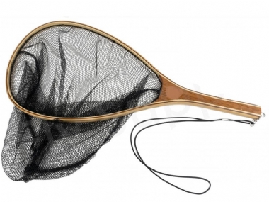 STEALTH FLY FISHING WOODEN LANDING NET