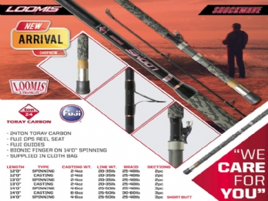 LOOMIS FRANKLIN SHOCK WAVE TORAY CARBON