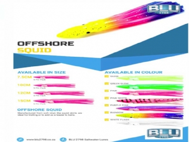 BLU OFFSHORE SQUID 12CM