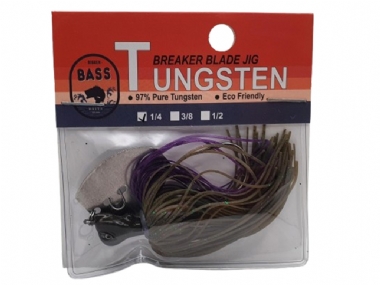 BIGGEN BASS TUNGSTEN BREAKER BLADE JIG  1/4OZ