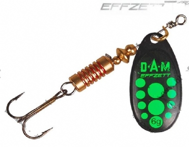 BLACK FLUO GREEN DOT