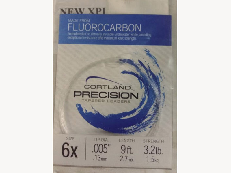 CORTLAND PRECISION TAPERED LEADER FLUOROCARBON 
