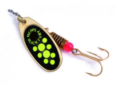 MEPPS BLACK FURY GOLD/CHARTREUSE