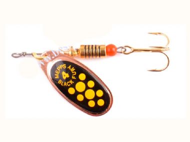 MEPPS BLACK FURY COPPER/YELLOW  DOT