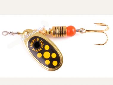 MEPPS BLACK FURY GOLD/YELLOW  DOT