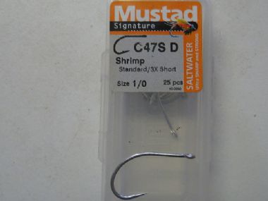 MUSTAD C47S D SHRIMP