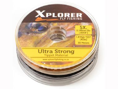 XPLORER ULTRA STRONG TIPPET MATERIAL CLEAR