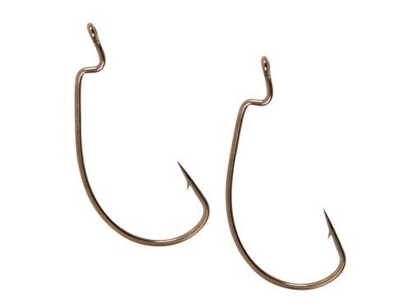 TSUNAMI BLACK SOFT PLASTIC HOOKS