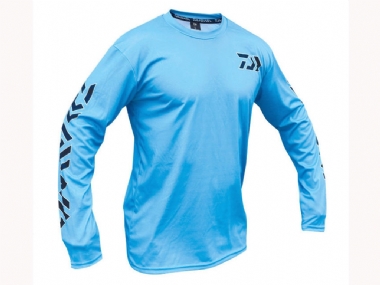 DAIWA SUBLIMATED SHIRT SKY BLUE FISH