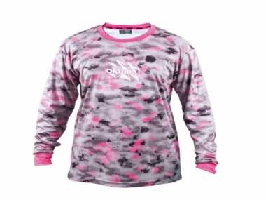 OKUMA HEX PINK  LONG SLEEVE