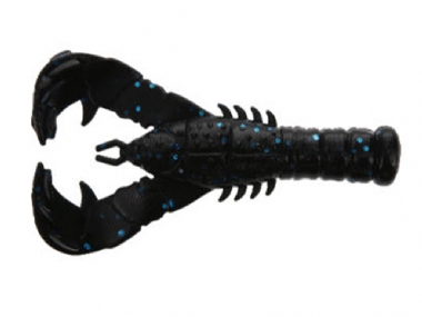 BLACK W/ LARGE BLUE FLAKE 021