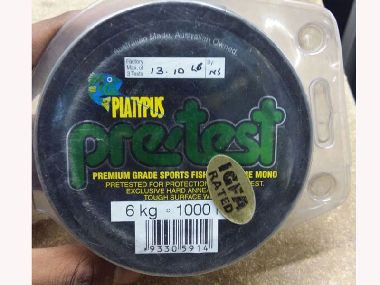 PLATYPUS PRE-TEST IGFA CLEAR 1000M