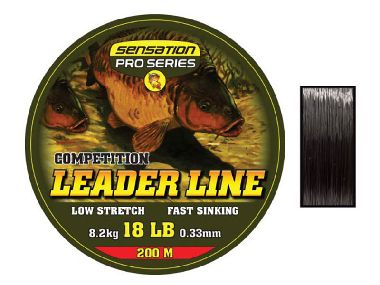 SENSATION PRO SERIES COMPETITION LEADER LINE BLACK 200M