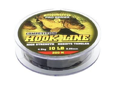 SENSATION PRO SERIES COMPETITION HOOK LINE BLACK 200M 