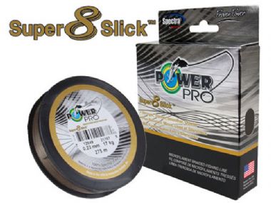 POWER PRO SUPER 8 SLICK TIMBER BROWN 300YDS