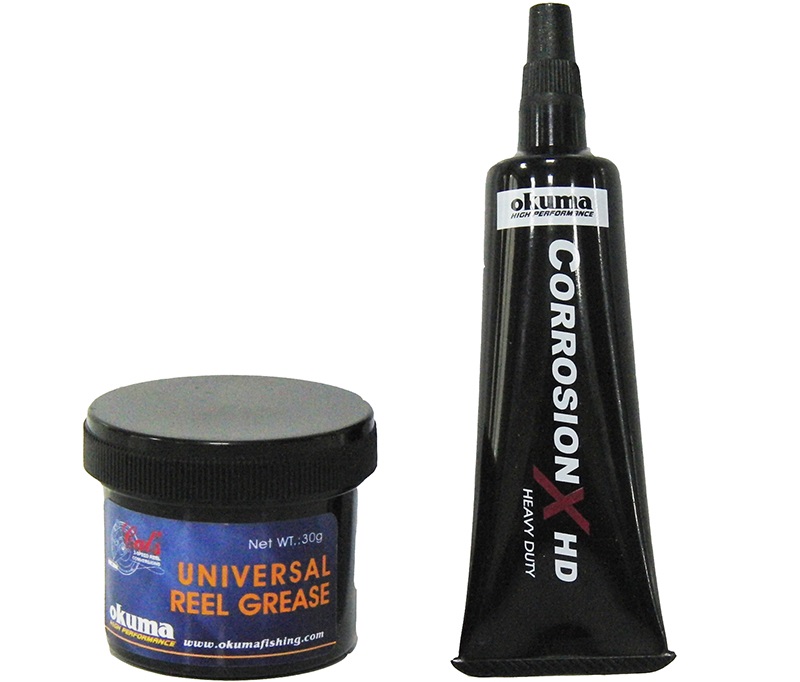 OKUMA REEL GREASE AND OIL