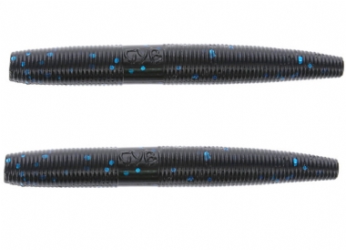 BLACK W/LG BLUE FLK