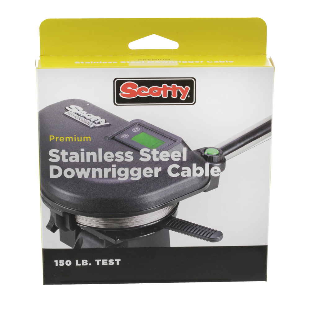 SCOTTY PREMIUM STAINLESS STEEL DOWN-RIGGER CABLE