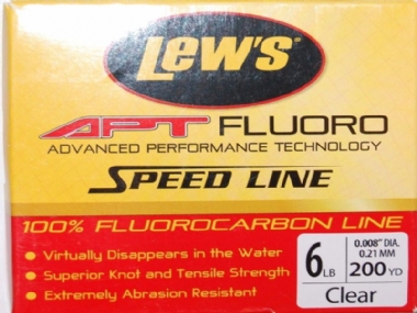 LEWIS APT MONO SPEED LINE CLEAR 500 YD