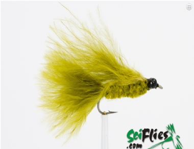 SCIENTIFIC FLIES CATS WHISKER OLIVE