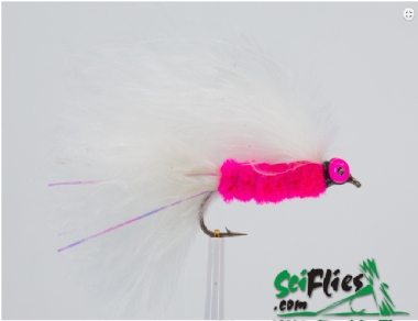 SCIENTIFIC FLIES CATS WHISKER WHITE PINK