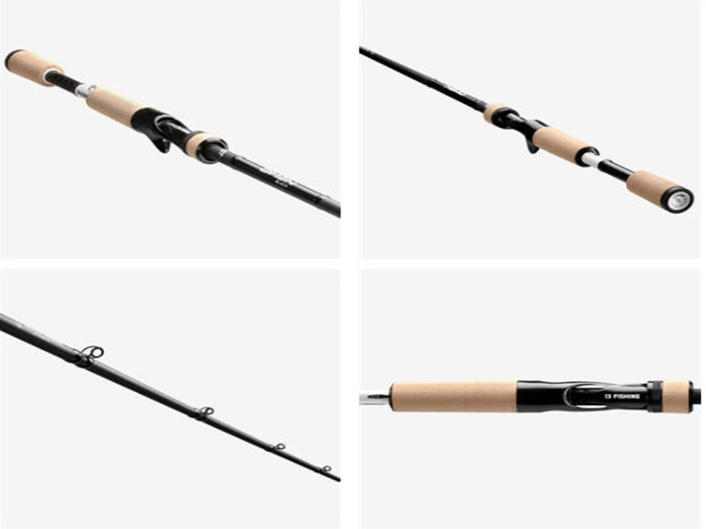 13 FISHING OMEN BLACK - casting rods