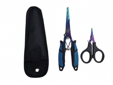 GANIS SPLIT RING PLIER WITH SCISSOR