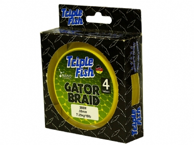 TRIPLE FISH GATOR BRAID YELLOW 300M