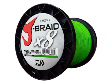 DAIWA J-BRAID X8 CHARTREUSE 500M