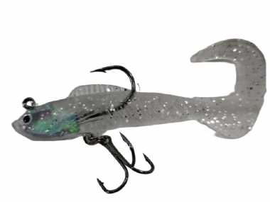 REACT MINNOW CURLY TAIL SOFT 7CM