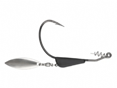 BASS HUNTER TUNGSTEN BLADED SWIM BAIT HOOK