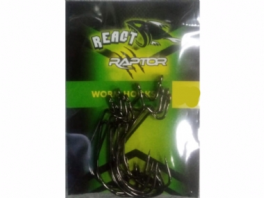 REACT RAPTOR WORM HOOKS