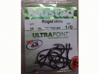 MUSTAD 10019NP-BN ULTRA POINT RINGED CHINU
