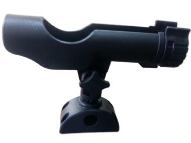 AAA ADJUSTABLE ROD HOLDER BLACK