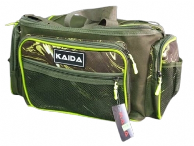 KAIDA GREEN CAMO BASS BAG 