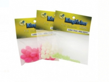 KINGFISHER SOFT ROUND LUMINOUS BEADS